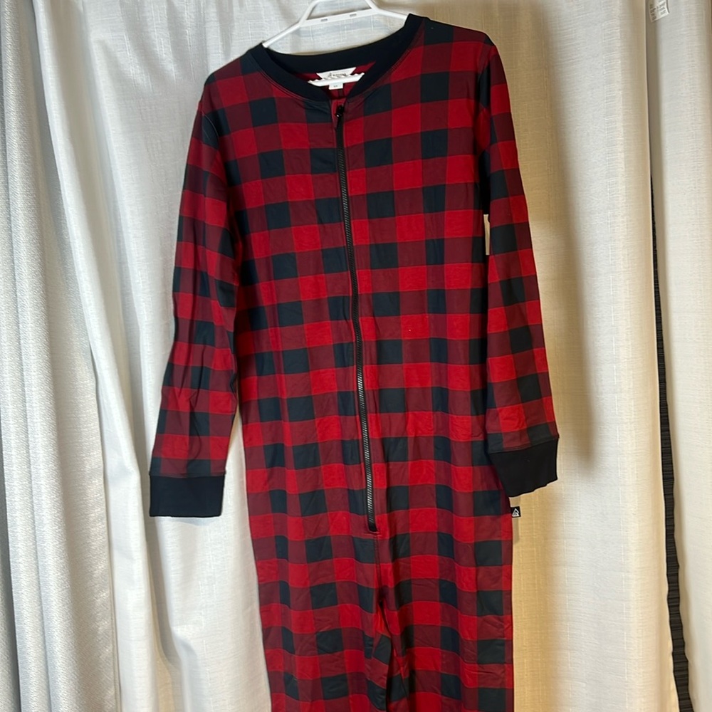 Ripzone Buffalo Check Men’s Onsie Pajamas